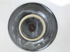 Japanese Ceramic Coffee Cup W/ Saucer Vtg Commemorative Teacup Gray White Y420
