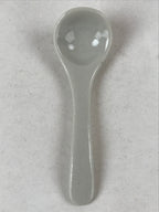 Japanese Ceramic Cup W/ Handle Lid Spoon Vtg White Brown Condiment Box PY536