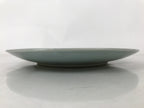 Japanese Ceramic Decorative Plate Sara Vtg Round Blue Pine Sakura Tree Y335