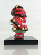 Japanese Ceramic Doll Samurai Gogatsu Ningyo Vtg Armor Boy's Day Festival BD886