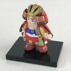 Japanese Ceramic Doll Samurai Gogatsu Ningyo Vtg Armor Boy's Day Festival BD886