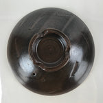 Japanese Ceramic Donabe Nabe Pot Vtg Large Hotpot Pottery Yakimono Brown PY748