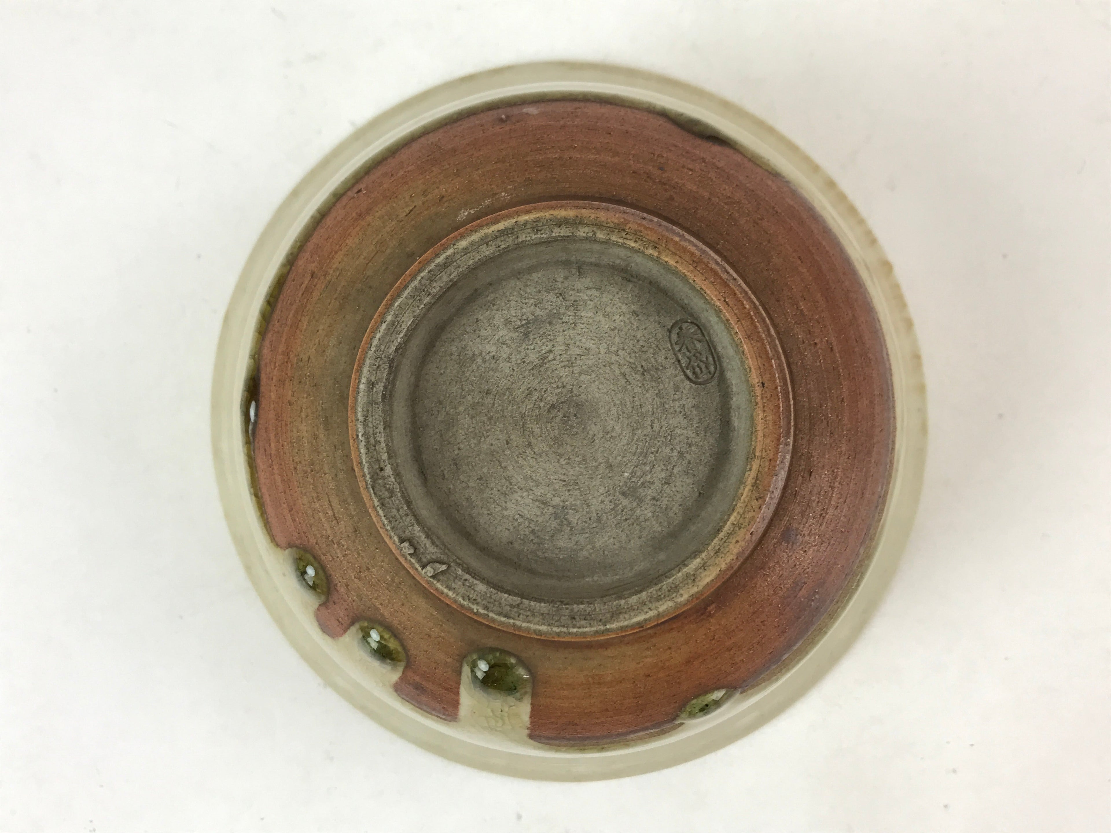 Japanese Ceramic Donburi Bowl Vtg Large Soba Udon Noodle Soup Blue Brown PY548