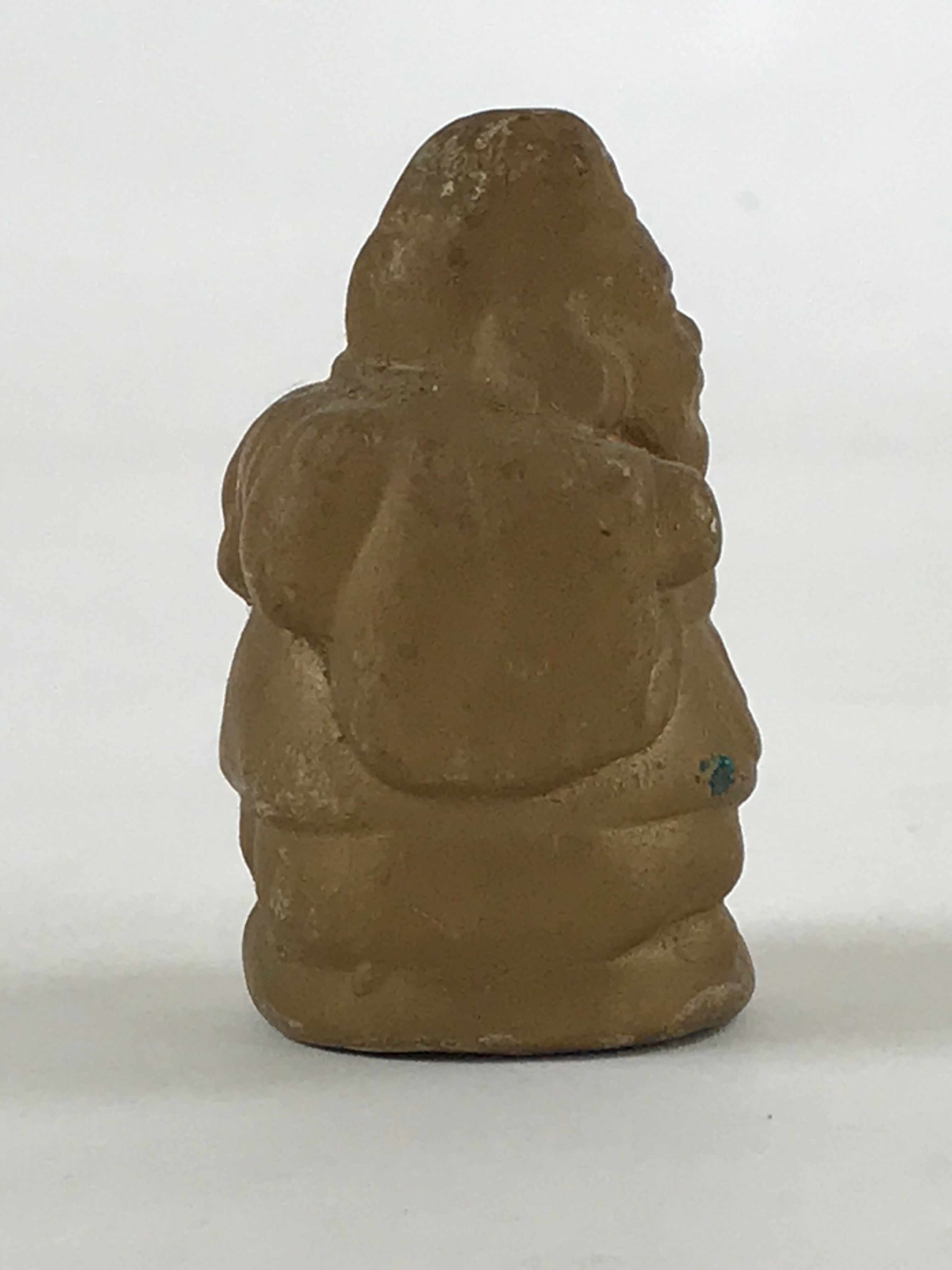 Japanese Ceramic Ebisu Figurine 7 Lucky Gods Statue Wealth Prosperity Gold BD929