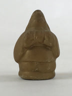 Japanese Ceramic Ebisu Figurine 7 Lucky Gods Statue Wealth Prosperity Gold BD929