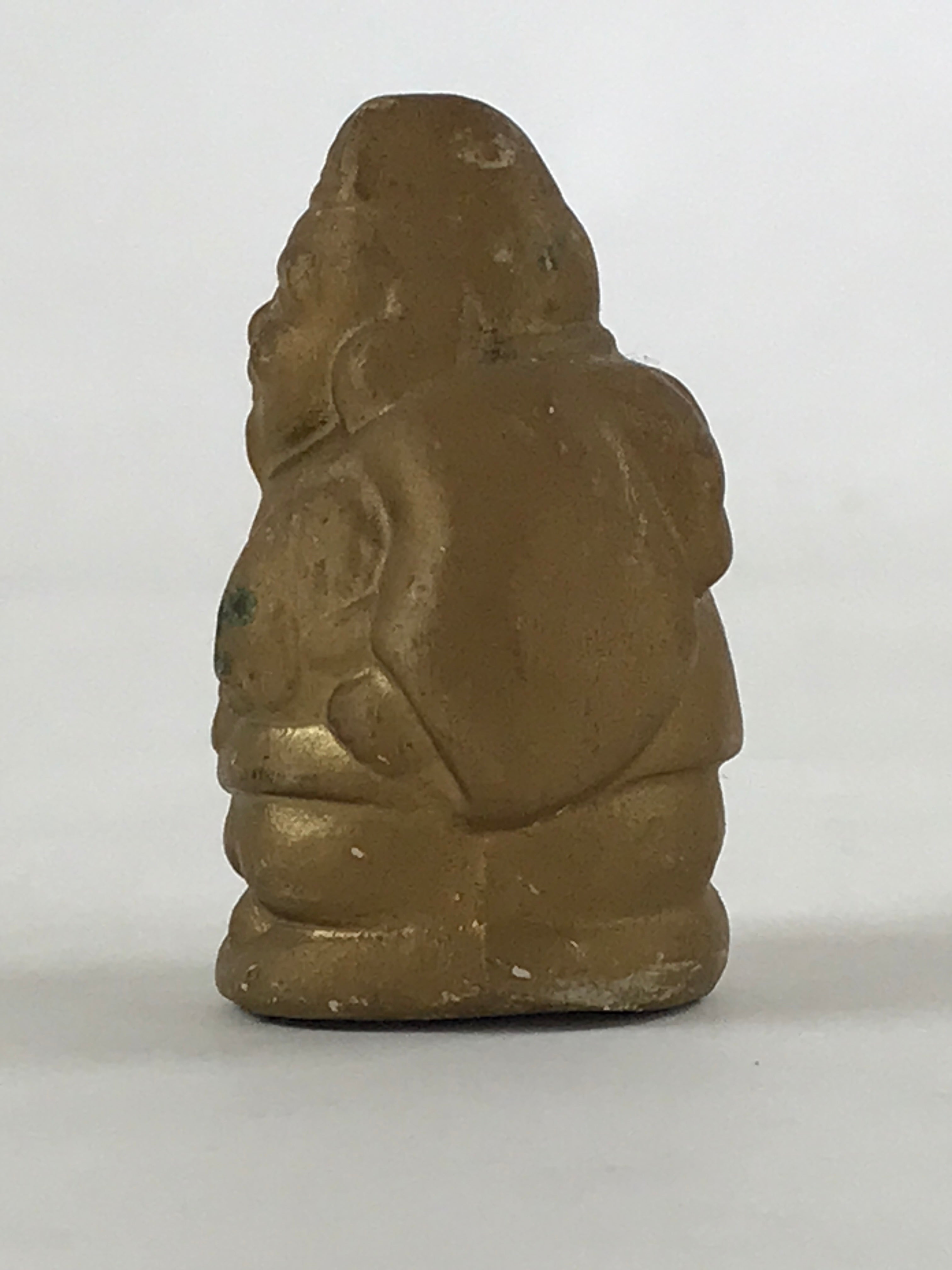 Japanese Ceramic Ebisu Figurine 7 Lucky Gods Statue Wealth Prosperity Gold BD929