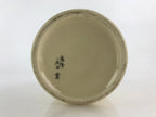 Japanese Ceramic Flower Vase Satsuma ware Vtg Kabin Ikebana Arrangement FK44