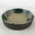 Japanese Ceramic Flower Vase Suiban Vtg Pottery Ikebana Arrangement Kado PY402
