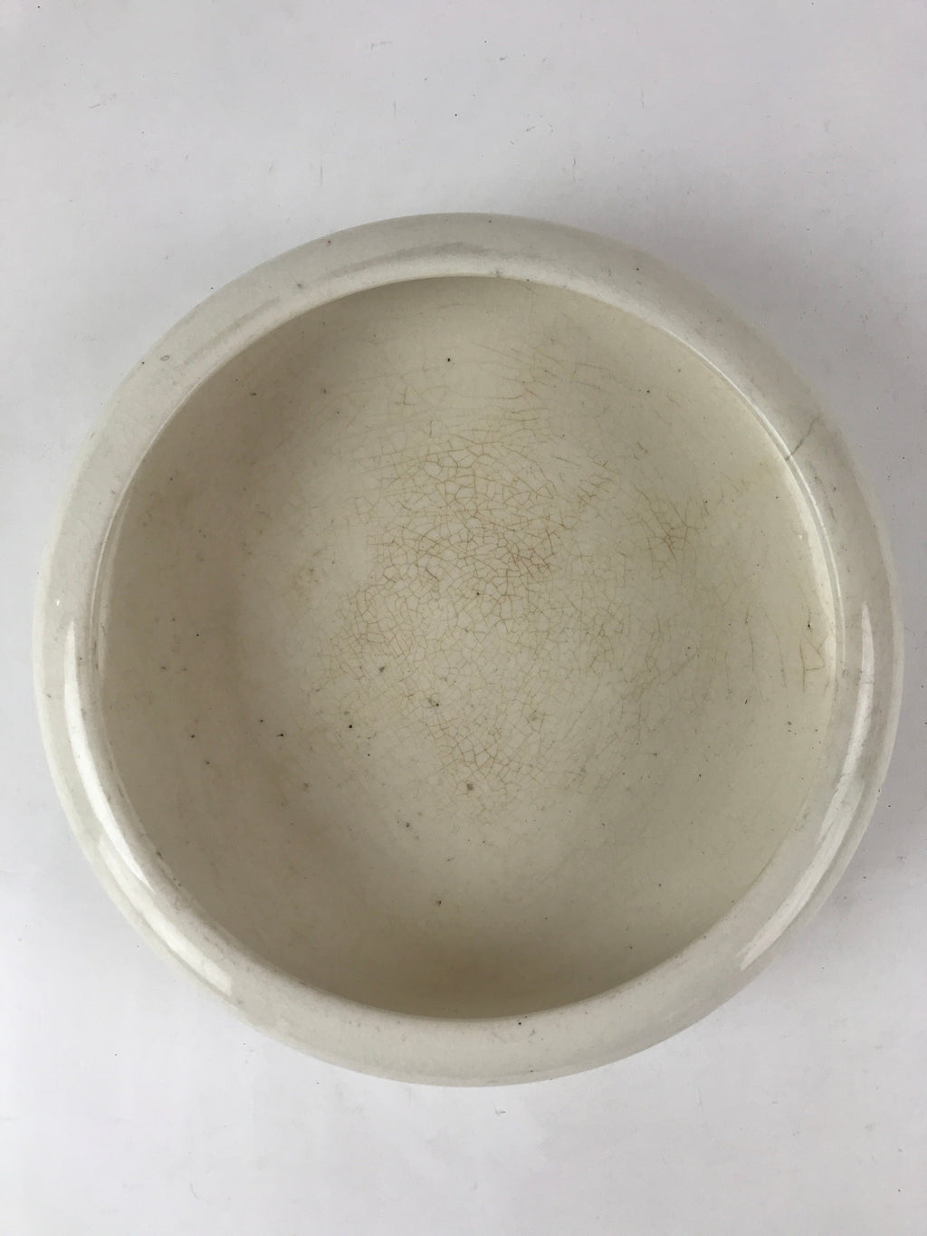Japanese Ceramic Flower Vase Suiban Vtg Pottery Ikebana Arrangement Kado PY403