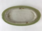 Japanese Ceramic Flower Vase Suiban Vtg Pottery Ikebana Arrangement Kado PY406