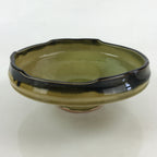 Japanese Ceramic Flower Vase Suiban Vtg Pottery Ikebana Arrangement Kado PY452