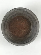 Japanese Ceramic Flower Vase Vtg Kabin Ikebana Flower Arrangement Brown FK63