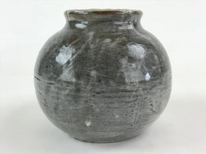 Japanese Ceramic Flower Vase Vtg Kabin Ikebana Flower Arrangement Gray FK65