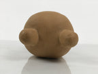 Japanese Ceramic Girl Statue Nara Tenpyo Terracotta Sculpture Brown Okimono ST97