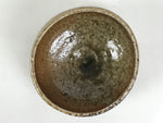 Japanese Ceramic Green Tea Bowl Matcha Chawan Pottery Brown Natural Glaze CHB151