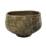 Japanese Ceramic Green Tea Bowl Matcha Chawan Pottery Brown Natural Glaze CHB151