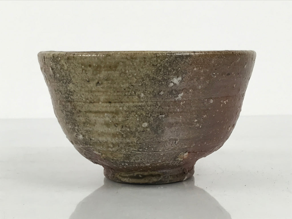 Japanese Ceramic Green Tea Bowl Matcha Chawan Pottery Brown Natural Glaze CHB152
