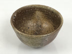Japanese Ceramic Green Tea Bowl Matcha Chawan Pottery Brown Natural Glaze CHB152