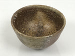 Japanese Ceramic Green Tea Bowl Matcha Chawan Pottery Brown Natural Glaze CHB152