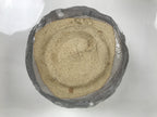 Japanese Ceramic Green Tea Bowl Matcha Chawan Pottery Gray Shino Wood Box PX807
