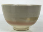 Japanese Ceramic Green Tea Bowl Matcha Chawan Pottery Samurai Helmet Gold CHB113