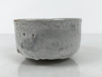 Japanese Ceramic Green Tea Bowl Matcha Chawan Pottery Shino Ware White CHB142