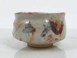 Japanese Ceramic Green Tea Bowl Matcha Chawan Pottery Shino Ware White CHB155