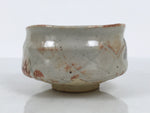 Japanese Ceramic Green Tea Bowl Matcha Chawan Pottery Shino Ware White CHB155