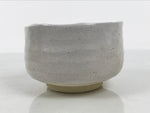 Japanese Ceramic Green Tea Bowl Matcha Chawan Pottery Shino Ware White CHB163