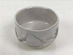 Japanese Ceramic Green Tea Bowl Matcha Chawan Pottery Shino Ware White CHB163
