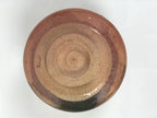 Japanese Ceramic Green Tea Bowl Matcha Chawan Raku Ware Pottery Orange CHB121