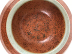 Japanese Ceramic Green Tea Bowl Matcha Chawan Vtg Donburi Kaikan Brown CHB103