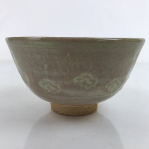 Japanese Ceramic Green Tea Bowl Matcha Chawan Vtg Ducks Brown CHB48