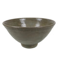 Japanese Ceramic Green Tea Bowl Matcha Chawan Vtg Hagi Ware Gray CHB105