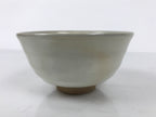 Japanese Ceramic Green Tea Bowl Matcha Chawan Vtg Hagi Ware White Pottery CHB131