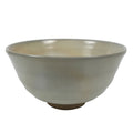Japanese Ceramic Green Tea Bowl Matcha Chawan Vtg Hagi Ware White Pottery CHB131