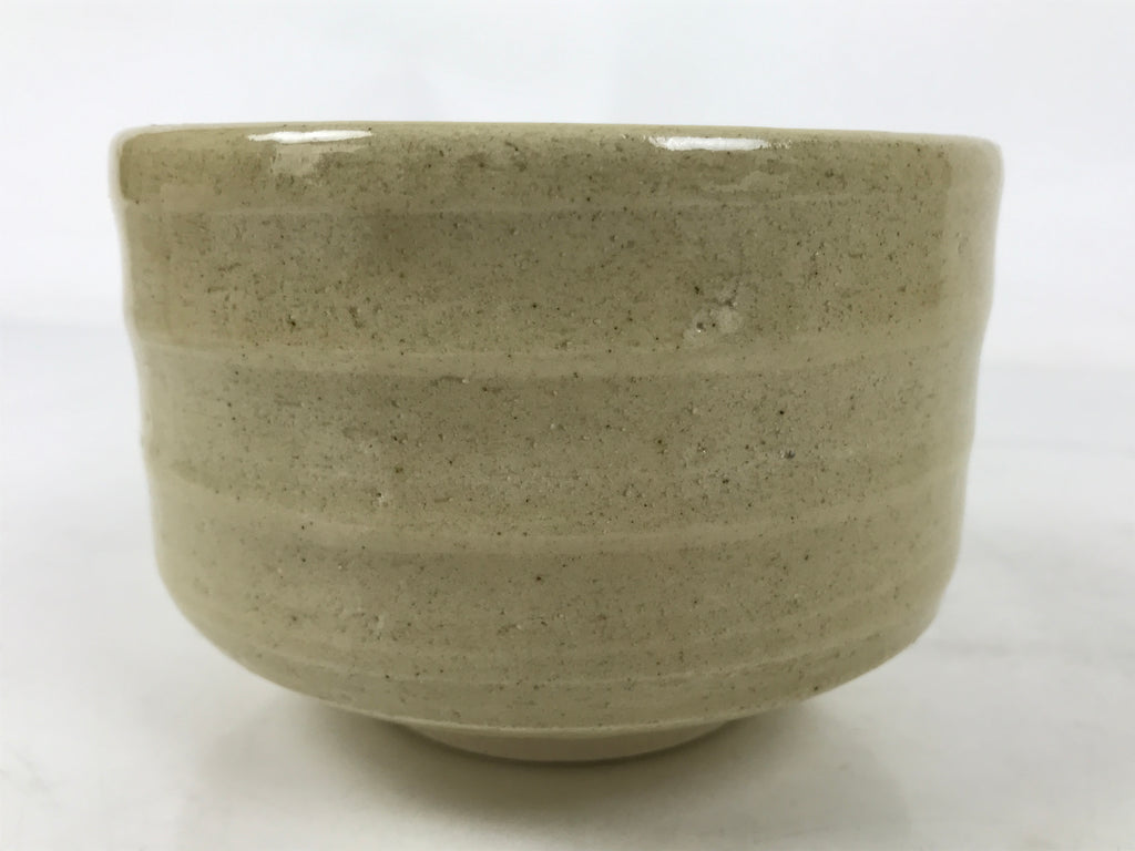Japanese Ceramic Green Tea Bowl Matcha Chawan Vtg Kiseto Tea Ceremony CHB102