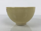 Japanese Ceramic Green Tea Bowl Matcha Chawan Vtg Kyoyaki Pottery Floral CHB114