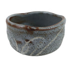 Japanese Ceramic Green Tea Bowl Matcha Chawan Vtg Nezumi Shino Ware CHB62