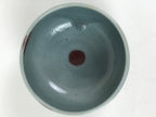 Japanese Ceramic Green Tea Bowl Matcha Chawan Vtg Pottery Blue Gray Brown CHB118