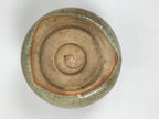 Japanese Ceramic Green Tea Bowl Matcha Chawan Vtg Pottery Blue Gray CHB123