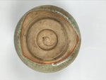 Japanese Ceramic Green Tea Bowl Matcha Chawan Vtg Pottery Blue Gray CHB123