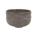Japanese Ceramic Green Tea Bowl Matcha Chawan Vtg Pottery Brown White CHB150