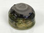 Japanese Ceramic Green Tea Bowl Matcha Chawan Vtg Pottery Brush Stroke CHB154