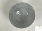 Japanese Ceramic Green Tea Bowl Matcha Chawan Vtg Pottery Gray Blue Plum CHB147