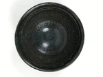 Japanese Ceramic Green Tea Bowl Matcha Chawan Vtg Pottery Gray Brown CHB119