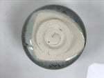 Japanese Ceramic Green Tea Bowl Matcha Chawan Vtg Pottery Gray Brown CHB146