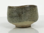 Japanese Ceramic Green Tea Bowl Matcha Chawan Vtg Pottery Gray Brown CHB170