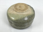Japanese Ceramic Green Tea Bowl Matcha Chawan Vtg Pottery Gray Brown CHB170