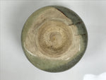 Japanese Ceramic Green Tea Bowl Matcha Chawan Vtg Pottery Gray Brown CHB170